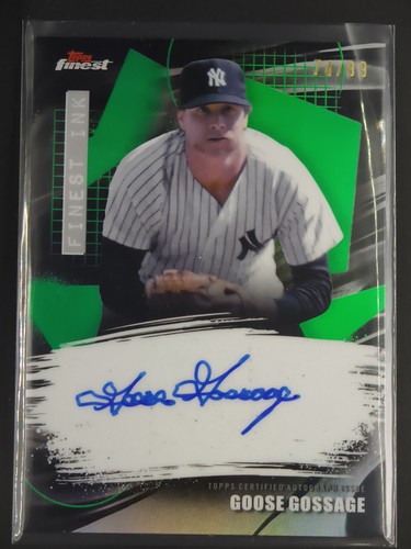 2026 Topps Finest Goose Gossage Green (RAW)