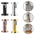 Stylish Magnetic Door Holder Contemporary Design Stainless Steel 2 Pack