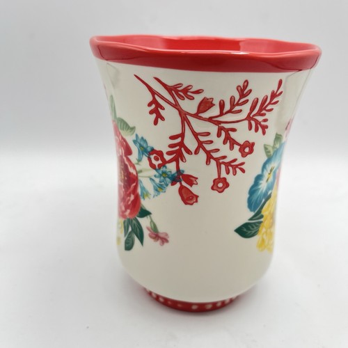 Pioneer Woman ~ FANCY FLOURISH ~ 18 Ounce ~ 5" Tall ~ Stoneware ~ Coffee/Tea Mug - Picture 7 of 11