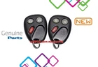 OEM MATCHED PAIR GM GMC CHEVY KEYLESS ENTRY REMOTE FOBS LHJ011 15132197 15132198