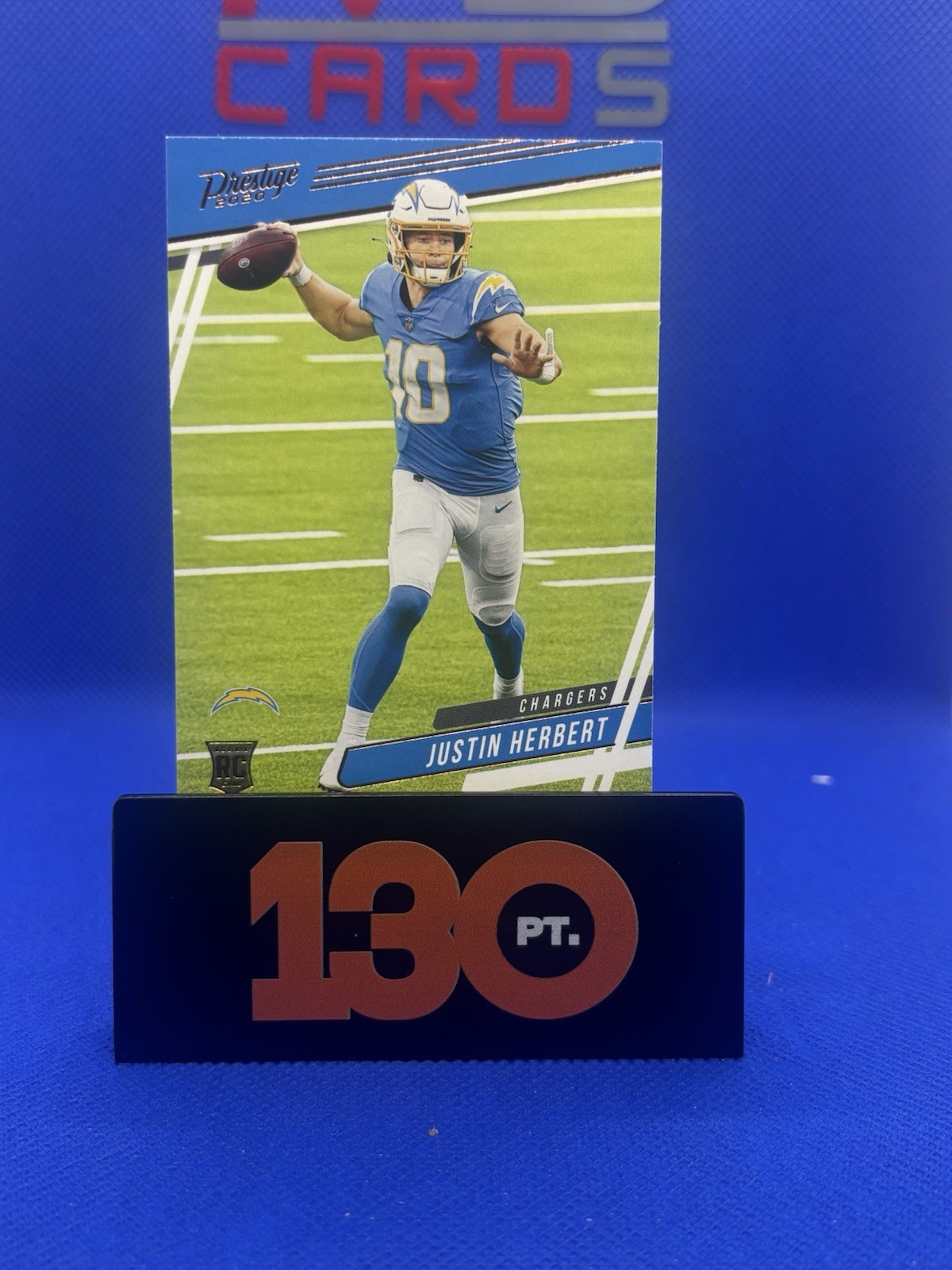 2020 Panini Chronicles - Prestige Rookies Update Justin Herbert #303 (RC)