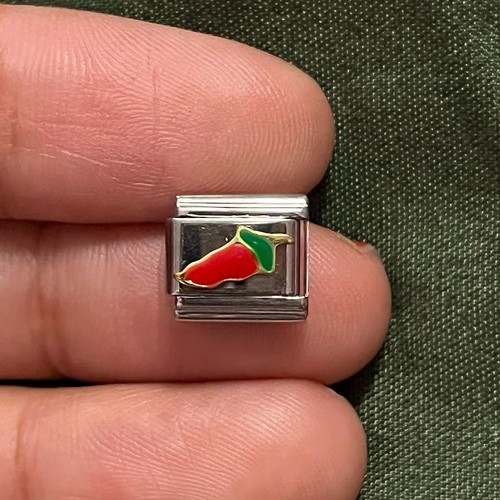 Ihre Wahl - Retro Y2K Italian Charm Link Fun Food Thema Obst Gemüse Getränk - Bild 79 von 177