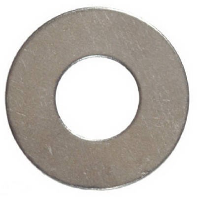 Washer, Commercial Flat, #10 Stainless Steel, 100-Pk. -830556