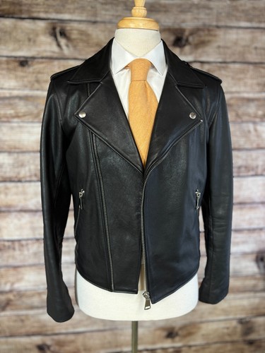 APC Leather Jacket Men's Size S - Picture 2 of 9