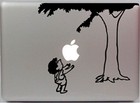 Apple on the Tree Falling Apple Macbook 15 17 Inch Removable Vinyl Sticker Decal
