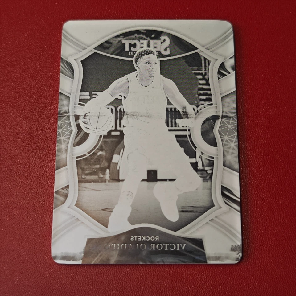 2020-21 Panini Select Base Concourse Black Printing Plate Victor Oladipo #7 1/1 - Image 3 of 3