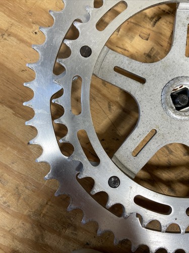 Vintage Italian Ofmega crankset 52-42 170mm Excellent Condition. - Picture 8 of 11
