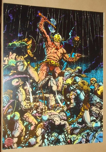 Marvel Treasury Edition(10X14)Conan The Barbarian 4 Magazine - Picture 2 of 2