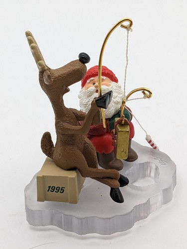 1995 Hallmark Andenken Ornament "Fishing for Fun" Collectors Club - kostenloser Versand - Bild 11 von 15