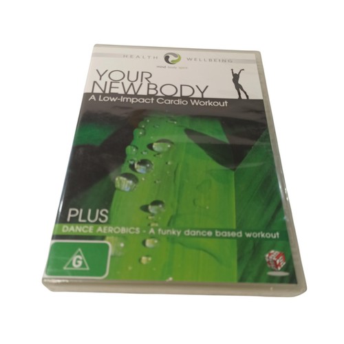 Health Wellbeing Your New Body A Low-Impact Cardio Workout DVD R4 Brand New - Picture 3 of 12
