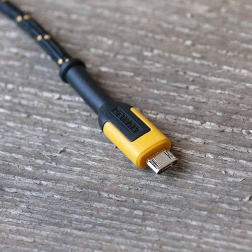 DEWALT 10 ft. Reinforced Braided Cable for Micro-USB - Picture 6 of 9