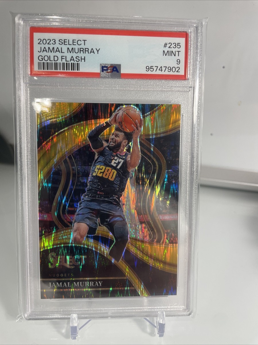【44】 NBA カード Jamal Murray RC Gold 10シリ 2023-24 Select Jamal Murray GOLD FLASH Prizm # 10/10