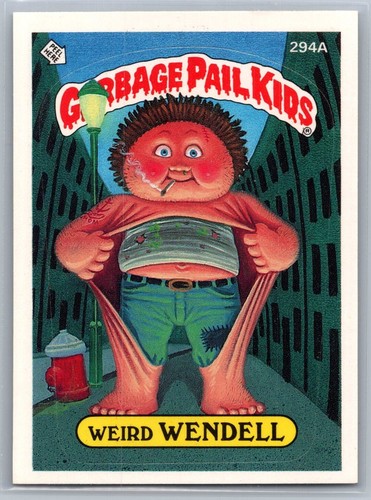 1987 Topps GPK - Weird Wendell #294A Comic Back - NM *TEXCARDS* - Picture 1 of 2