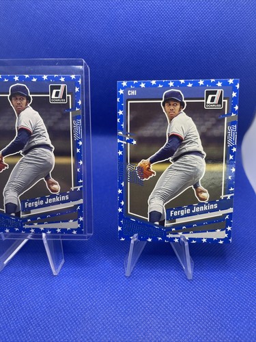 Fergie Jenkins Panini Donruss 2023 ""Giorno dell'Indipendenza"" stampa breve variazione X2 - Foto 6 di 6