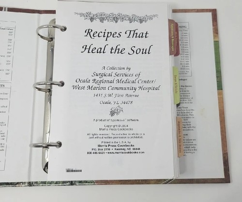 Ocala Fl 2004 Recipe Book. Great Condition. Culinary Operations: Recipes that.. - Picture 2 of 6