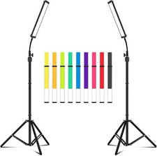 Led Video Lighting Kit with Wand Stick - Photography Studio LightAdjustable Tri