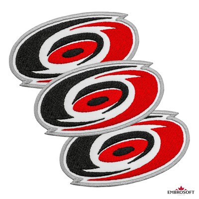 Huge Carolina Hurricanes Iron-on Patch - 6 X 9