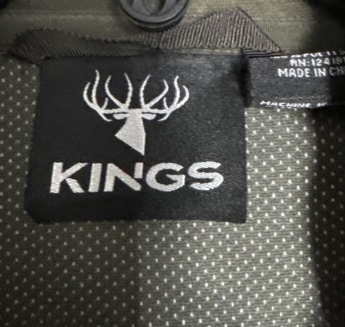 King's Camo Wind-Defender Pro Fleece Jacket Medium - Picture 2 of 9