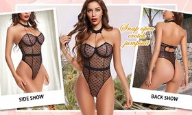 Women's Sexy Lingerie Sleepwear Babydoll Underwear Lace Dress G-String Nightwear
