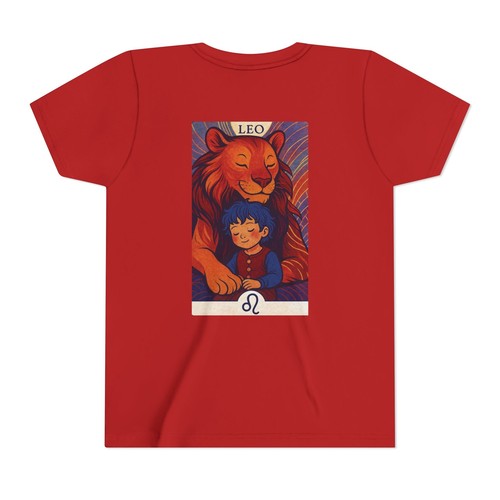 Leo Kids Tee, Zodiac Astrology Shirt, Leo Child Tee, Leo Birthday Gift, Cute - Picture 3 of 13
