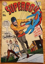 Superboy #161 Vintage DC Comic December 1969 Silver Age