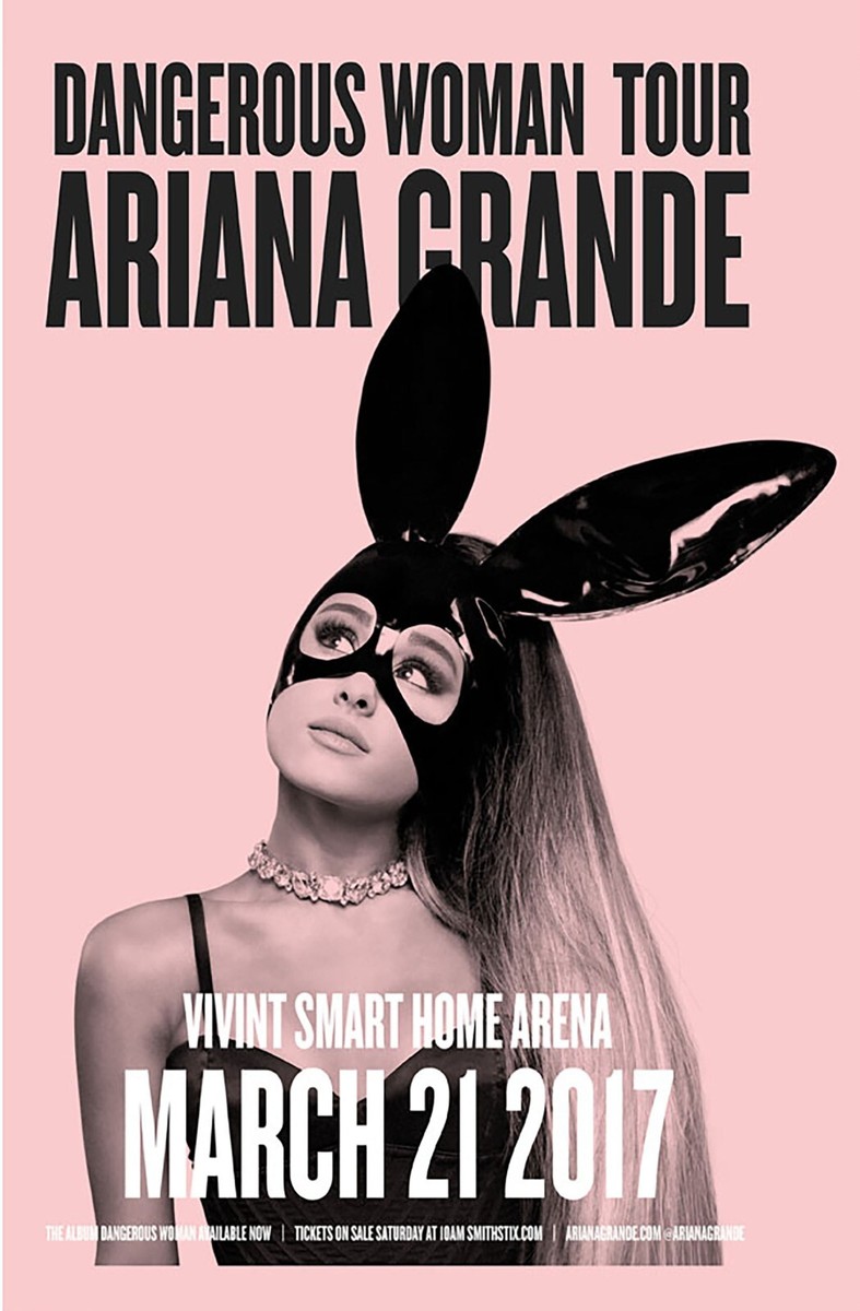 Ariana Grande Concert Framed Poster 2017 | eBay