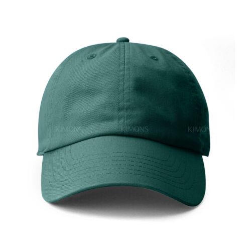 Cotton Baseball Cap Ball Dad Hat Adjustable Plain Solid Washed Men Washed PC - Picture 129 of 177