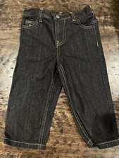 Tommy Hilfiger Dark Washed Denim Jeans Baby 18 Months Elastic Waist