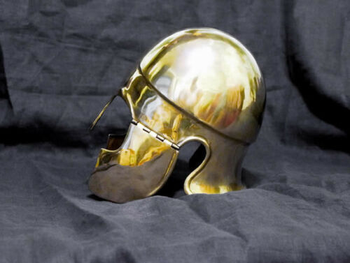 Greek Chalcidian Helmet Ancient Greek Knight Armour,Greek reenactment kit 1.2 mm - Picture 2 of 3