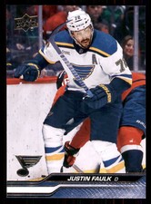 Justin Faulk 2023-24 Upper Deck #409 St. Louis Blues