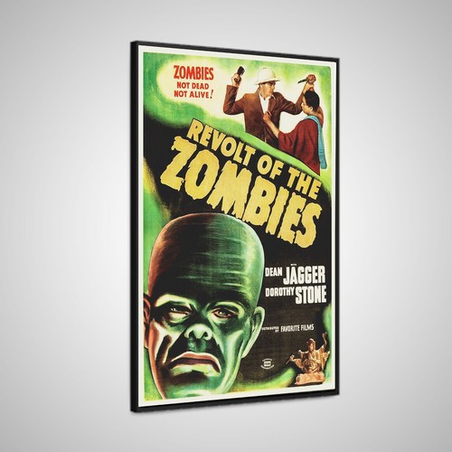 Revolte der Zombies Filmposter, 1930er Jahre Horrorfilm, Wandkunst Poster - Bild 5 von 13