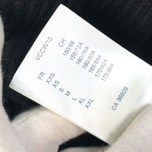 LOUIS VUITTON FLKW83 hood sleeveless knit Sleeveless knit wool Black - Bild 12 von 13