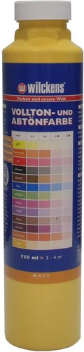 (7,33€/L) Wilckens Abtönfarbe Volltonfarbe 0,75L 14 Farben zur Auswahl  matt - Bild 3 von 14