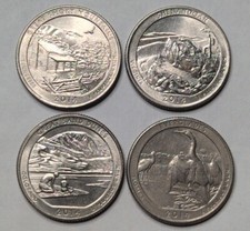 2014-D MINTED DENVER SET OF 4 AMERICA THE BEAUTIFUL QUARTERS *FREE SHIPPING*
