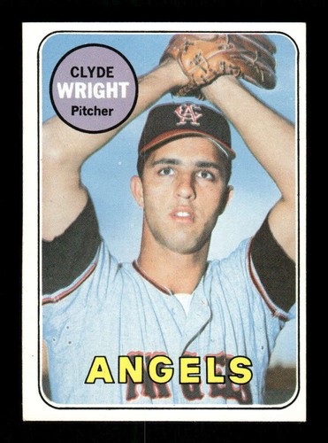 1969 Topps Baseball 583 Clyde Wright EX to EXMT BXCP40 - Photo 1/2