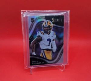 DEREK STINGLEY JR 2022 Select Draft Field Level Silver Holo Prizm Rookie TEXANS