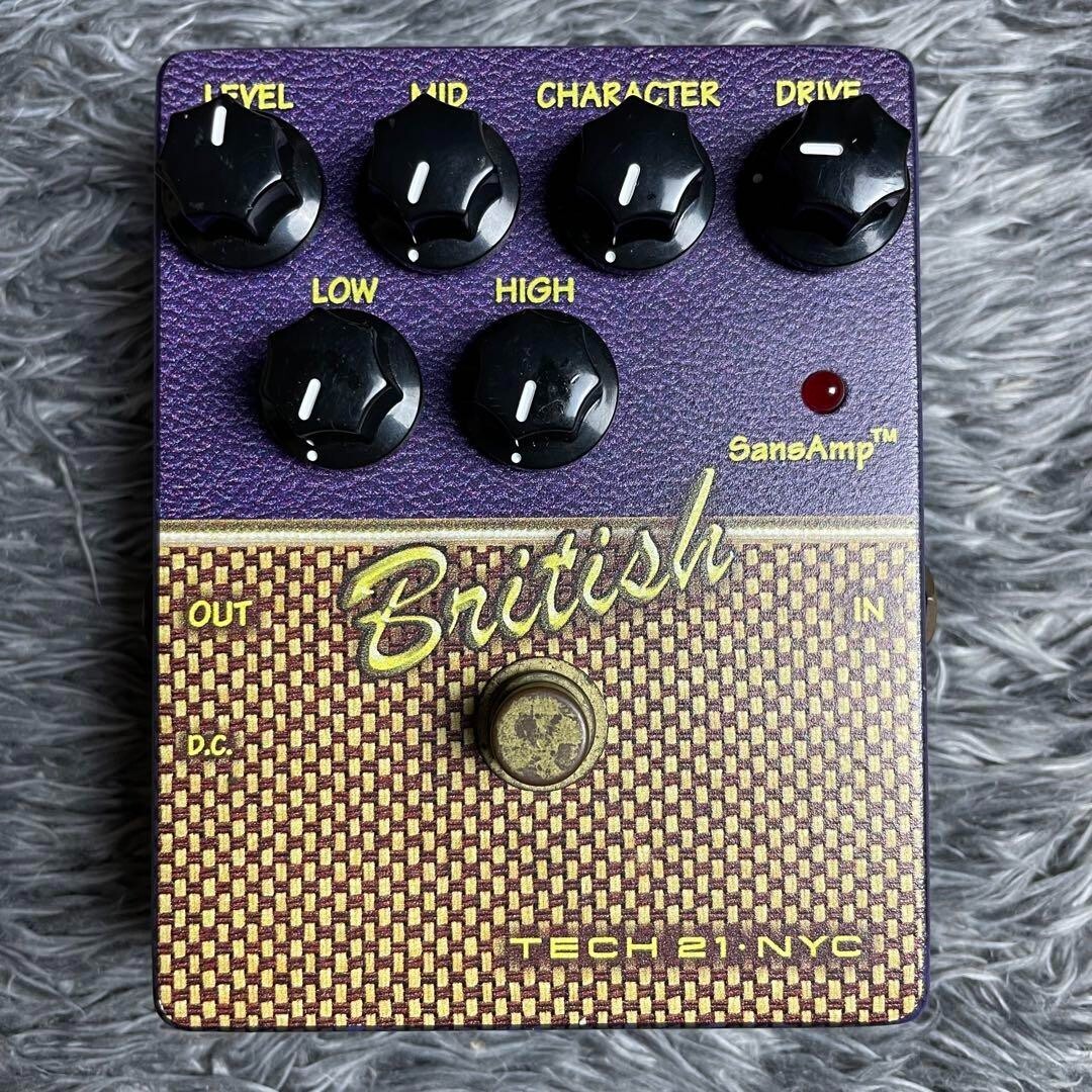 TECH21 Sansamp British Overdrive Good | eBay