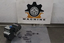 ABB A16-30-10 Contactor 110-120V 50/60Hz Coil & TA25 DU Overload 2.8-4A Used
