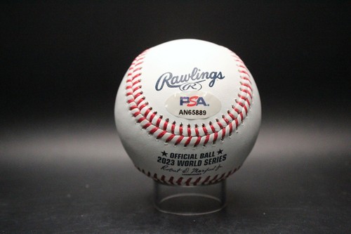 Marcus Semien 2023 World Series Signed Baseball Autograph Auto PSA/DNA AN65889 - Picture 3 of 3