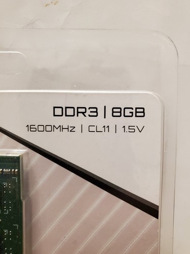 PNY - 8GB 1.6 GHz DDR3 /CL11 /1.5V Desktop Memory Upgrade- Green Sealed - Picture 5 of 10