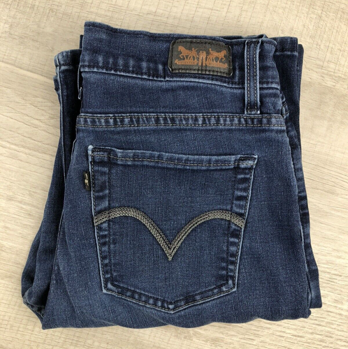 Levi’s Perfectly Slimming 512 Bootcut Jeans Blue Denim Pants Womens 10 M (28X30) - Picture 24 of 24