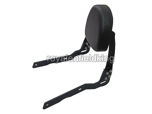 Fit For Royal Enfield Classic 650 "Black Rear Backrest With Pad" - Picture 2 of 9