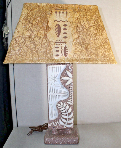 Vintage Mid Century Modern Reglor lamps With Matching Shades 1954 Estate Find - Picture 17 of 17