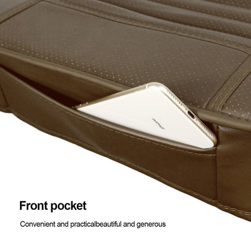 Universal Car Seat Cover Breathable PU Leather Chair Cushion Protector Non-slip - Picture 31 of 53