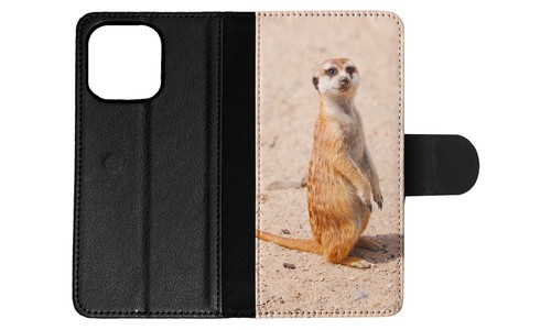 FLIP CASE FOR APPLE IPHONE|CUTE ANIMAL MEERKAT #1 - Picture 4 of 193