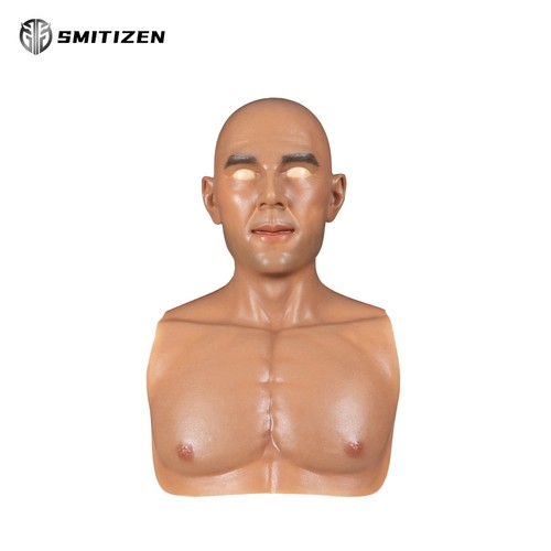 SMITIZEN Forde Silicone Disguise Human Mask Lifelike Adult Real Skin Cosplay - Picture 4 of 16