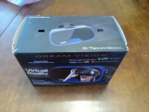 Dream vision Virtual Reality Smartphone Headset iPhone/Android VR Blue * - Picture 2 of 4