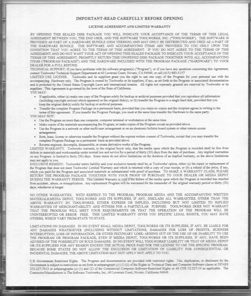 SPACE SHUTTLE-PC-1993-1 DISC SET-EDUCATION-CD ROM-FREE SHIPPING IN CANADA - Image 3 of 4