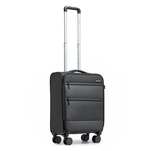 20/24/28Inch Lightweight Soft Shell Suitcase 4 Wheels Cabin Luggage Expandable - Picture 4 of 32
