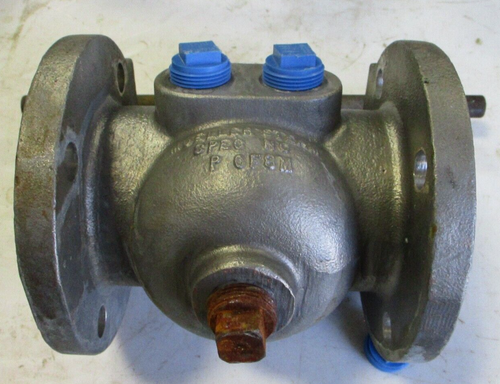 Válvula de enchufe de acero inoxidable con manga/revestimiento 2-1/2" x 2" clase 150 RF brida CF8M - Imagen 2 de 12